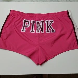Victoria's Secret VS PINK Logo Shorts Pink L